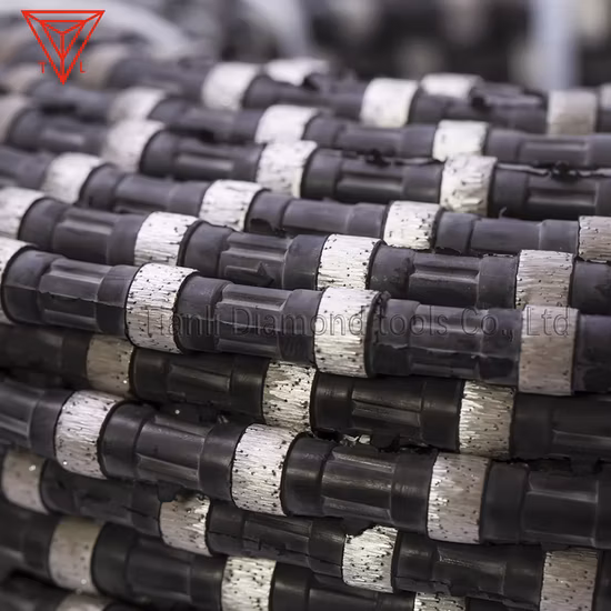 Sega a filo diamantato D11,5 mm per taglio di cava di pietra per estrazione di marmo e granito